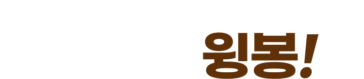 맛있는 윙봉!